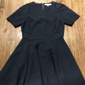 Elizabeth and James A-Line skirt with sheer detail